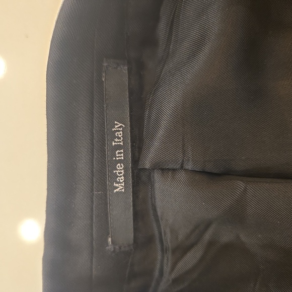 Ermenegildo Zegna Multi Season Wool Single Breasted Mens Blazer Black Size 44R - Picture 7 of 8